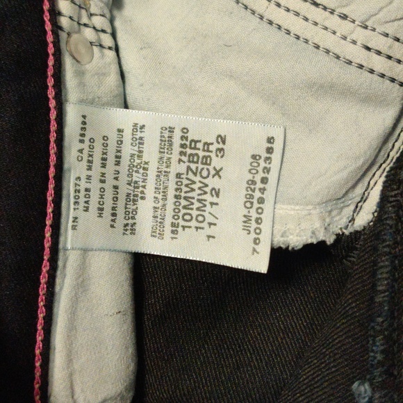 Wrangler Mae Boot UT 11/12 x 32 Booty Up Jeans NWT - Picture 8 of 10